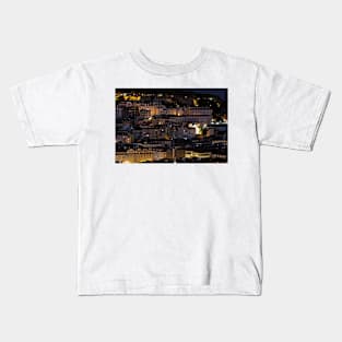 Night Falling On Lisbon - 1 © Kids T-Shirt